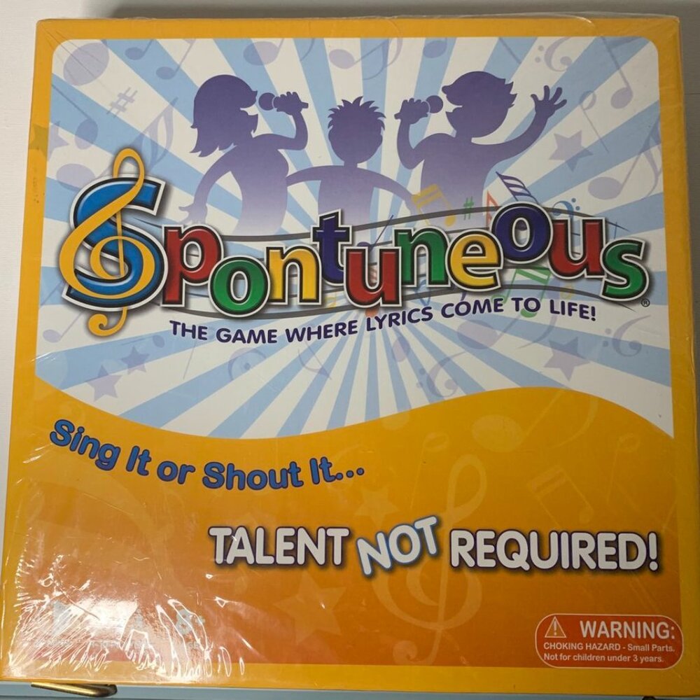 UNOPENED FAM PARTY GAME. FUNVENTORS SPONTUNEOUS GAME AGE 8 AND UP